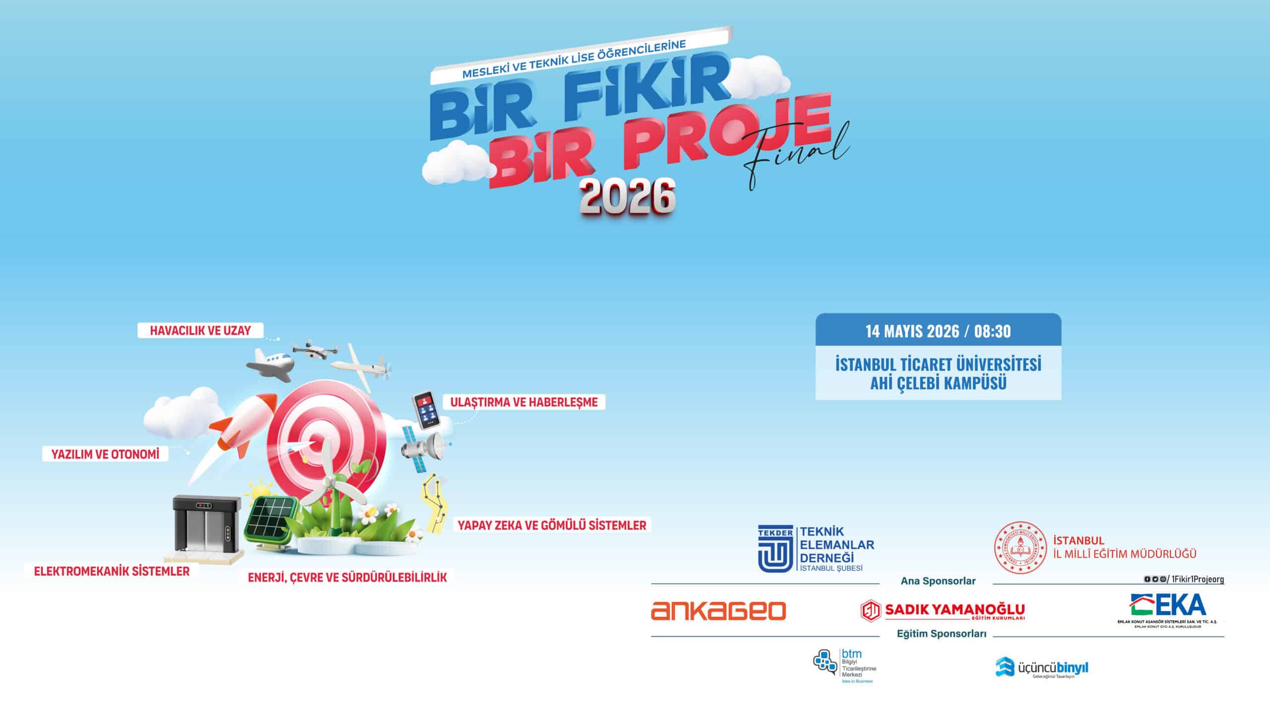 Bir Fikir Bir Proje Yarışması — Final Programı